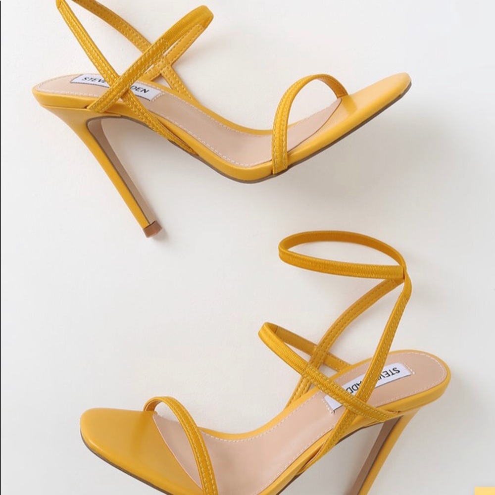 Steve Madden Strappy Heels - like new